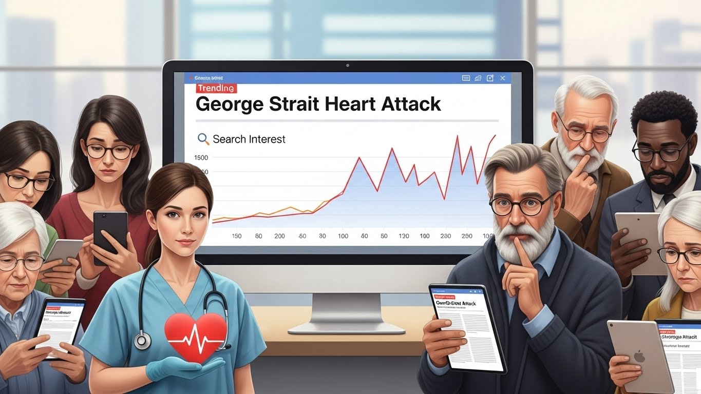george strait heart attack